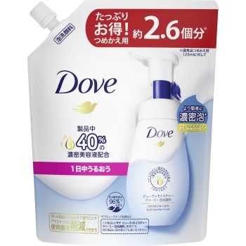 도브 뷰티 모이스처 거품 세안료 리필 대 320ml 유니레버 재팬