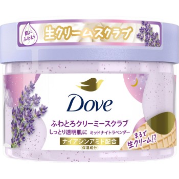 도브 크리미 스크럽 미드나잇 라벤더 298g 유니레버재팬
