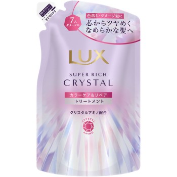 럭스 슈퍼 리치 크리스탈 컬러 케어&리페어 트리트먼트 리필용 300g 유니레버재팬