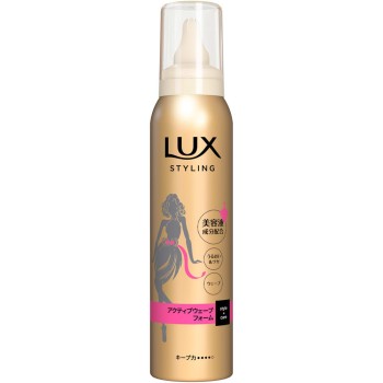 럭스 미용액 스타일링 액티브 웨이브 폼 130g 유니레버 재팬