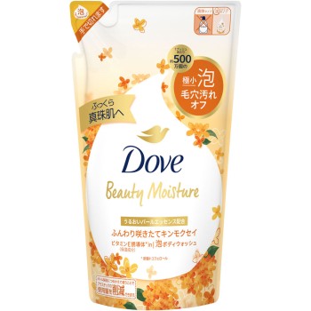 도브 뷰티 모이스처 거품 바디 워시 금목서 리필용 430g 유니레버 재팬