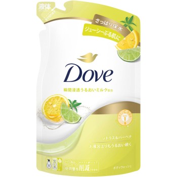 도브 바디 워시 시트러스&버베나 330g 유니레버 재팬