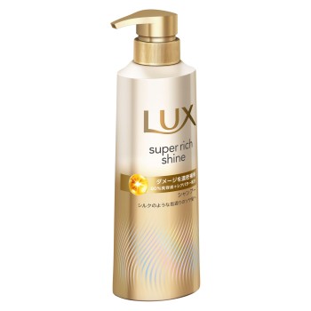 럭스 슈퍼리치샤인 데미지 리페어 보수 샴푸 펌프 400g 유니레버 재팬