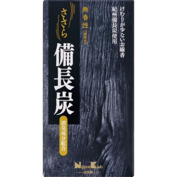 사사라 비장탄 무향 산포 검정 120g 니폰코도