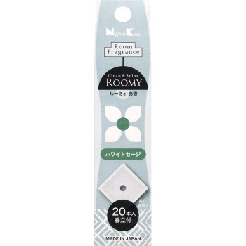 ROOMY Clean&Relax 화이트세이지 20본 닛폰코도