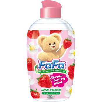 파파 주방용 세제 스트로베리 민트 본체 270ml