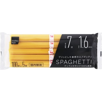 matsukiyo 스파게티 1.6mm 묶음 타입 500g