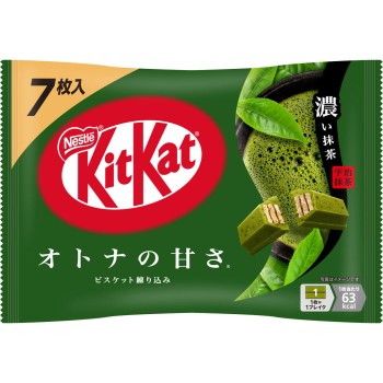 킷캣 미니 어른의 단맛 진한 말차 7매