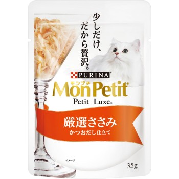 몽프티 프티 뤽스 파우치 엄선 닭 안심 35g 네슬레 재팬