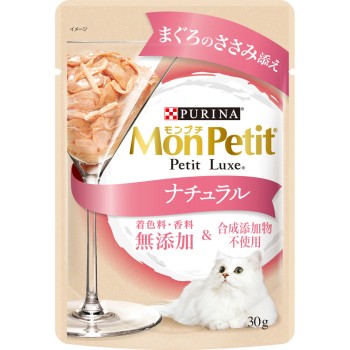 몽프티 프티 뤽스 내추럴 참치 안심 곁들임 30g 네슬레 재팬