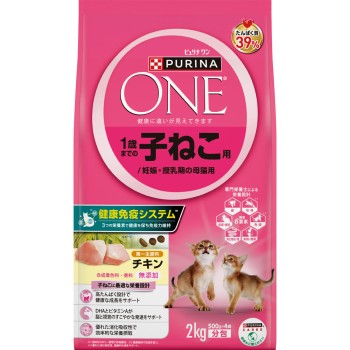 퓨리나 원 고양이 새끼 고양이·어미 고양이용 치킨 2kg 네슬레 재팬