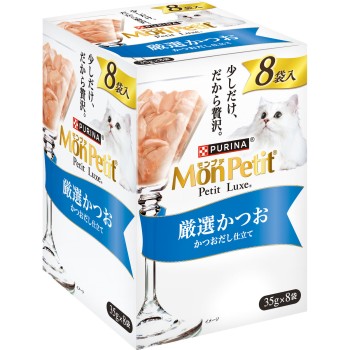 몽프티 프티 뤽스 파우치 엄선 가다랑어 35g×8P 네슬레 재팬