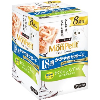 몽프티 프티 뤽스 파우치 18세 이상 참치 실치 곁들임 35g×8P 네슬레 재팬