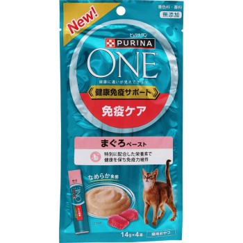 퓨리나 원 간식 면역 케어 참치 페이스트 56g 네슬레 재팬