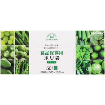 스마트키친 보존백 박스입 L 50매 일본사니팩