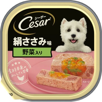 시저 비단 닭 안심 야채 함유 100g 마스재팬 리미티드