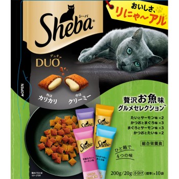 시바 듀오 사치스러운 생선맛 구르메 셀렉션 SD24 200g 마스 재팬 리미티드
