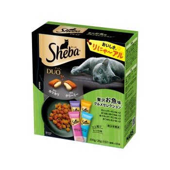 시바 듀오 사치스러운 생선맛 구르메 셀렉션 SD24 200g 마스 재팬 리미티드