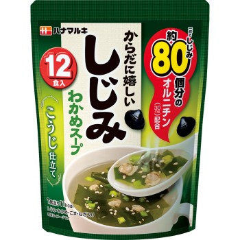하나마루키 몸에 좋은 재첩 미역 수프 12식