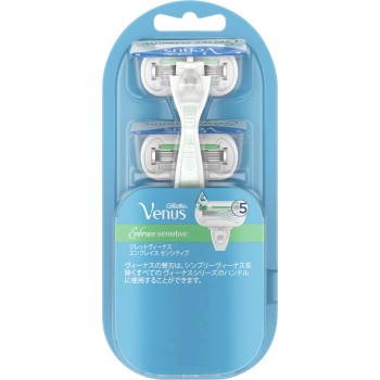 질레트 비너스 앙 플라스 센서티브 홀더 교체날2상점함 P&G재팬