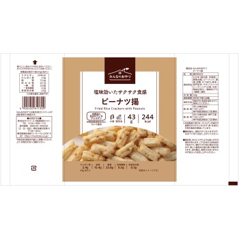 모두의 간식 땅콩 튀김 43g 몽트와루