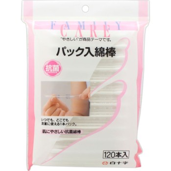 FC 팩 포함 면봉 120개 백십자