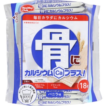 뼈에 칼슘 웨이퍼 18장 하마다 콘펙트