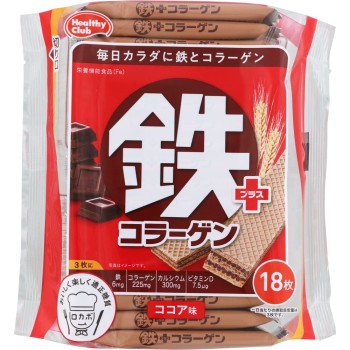 철+콜라겐 웨이퍼스 18장 하마다콘펙트