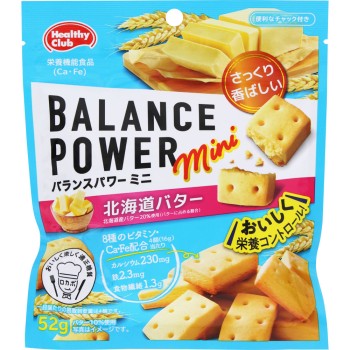 밸런스 파워 미니 홋카이도 버터 52g 하마다 콘펙트