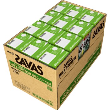 자바스 밀크 프로테인 지방0 바나나 풍미 200mL×12