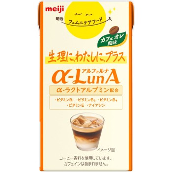 페미니케어 푸드알파-LunA 음료 카페오레 풍미 125ml 메이지(구 메이지유업)