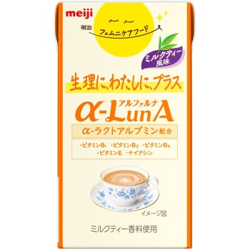 페미니케어 푸드알파-LunA 음료 밀크티 풍미 125ml 메이지(구 메이지유업)