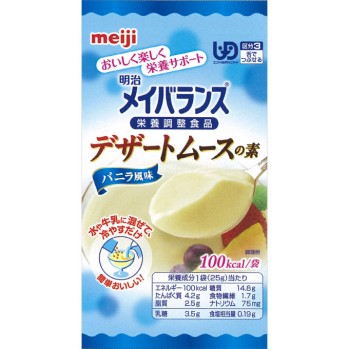 메이밸런스 디저트무스 재료 25G 1봉 메이지(구 메이지유업)