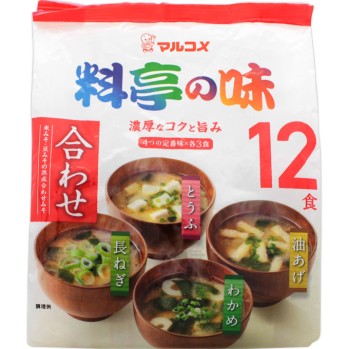 실속용 요리술집 된장국 12식