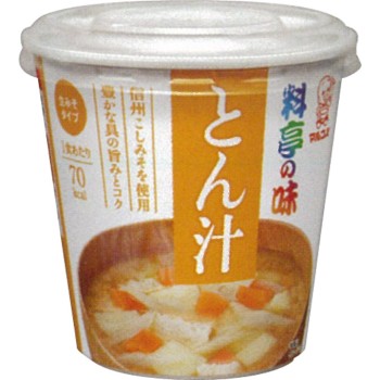 컵 요리술집의 맛 돼지고기 된장국 1식 마루코메