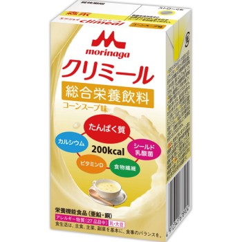 엔조이 크리밀 옥수수 수프 맛 케이스 125ml×24개 모리나가유업