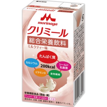 엔조이 크리밀 밀크 티 맛 케이스 125ml×24개 모리나가유업