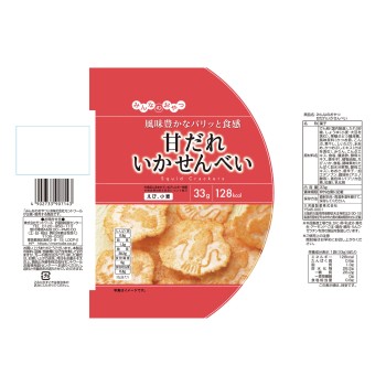 모두의 간식 달콤 소스 오징어 전병 33g