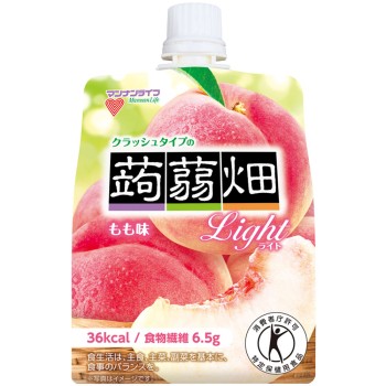 크러쉬타입 곤약밭라이트 복숭아맛 150g 만난라이프