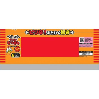 베이비스타 라멘 안주 매콤 치킨맛 6봉지 138g 오야츠컴퍼니