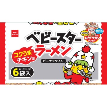 베이비스타 라멘 진한 치킨맛 6봉지 138g