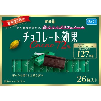 초콜릿 효과 카카오72% 26매