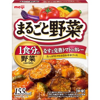 통째로 야채 가지와 완숙 토마토 카레 180g