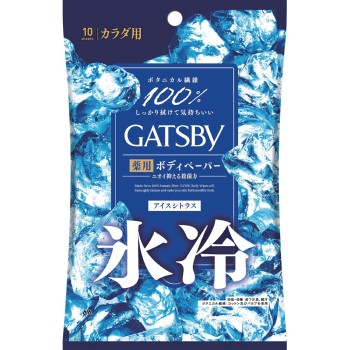 개츠비 아이스 데오도란트 바디페이퍼 아이스 시트러스 10매 만담