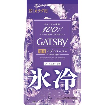 개츠비 아이스 데오도란트 바디페이퍼 아이스 프루티 대용량 30매 만담