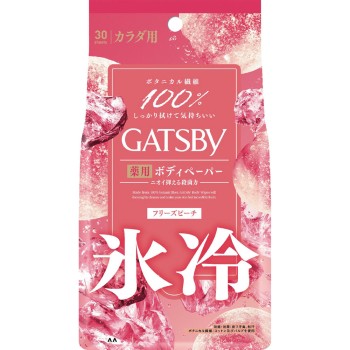 개츠비 아이스 데오도란트 바디페이퍼 프리즈 피치 대용량 30매 만담