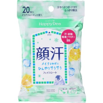 해피데오 페이스시트 클리어후루티 20매 맨덤