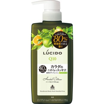 루시도 약용 데오도란트 바디워시 논 멘톨 허브 시트러스 450ml 만담