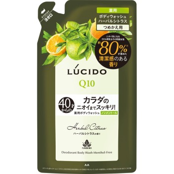 루시도 약용 데오도란트 바디워시 논 멘톨 허브 시트러스 리필 380ml 만담