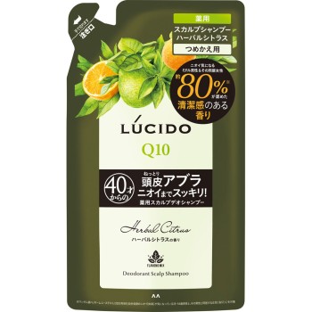 루시도 약용스칼프데오샴푸 허브 시트러스 리필 380ml 만담